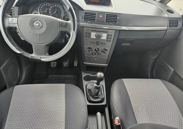 Opel Meriva cena 12800 przebieg: 120000, rok produkcji 2008 z Konstantynów Łódzki małe 121